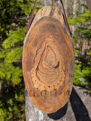 Vertical Woodburn with an Oyster